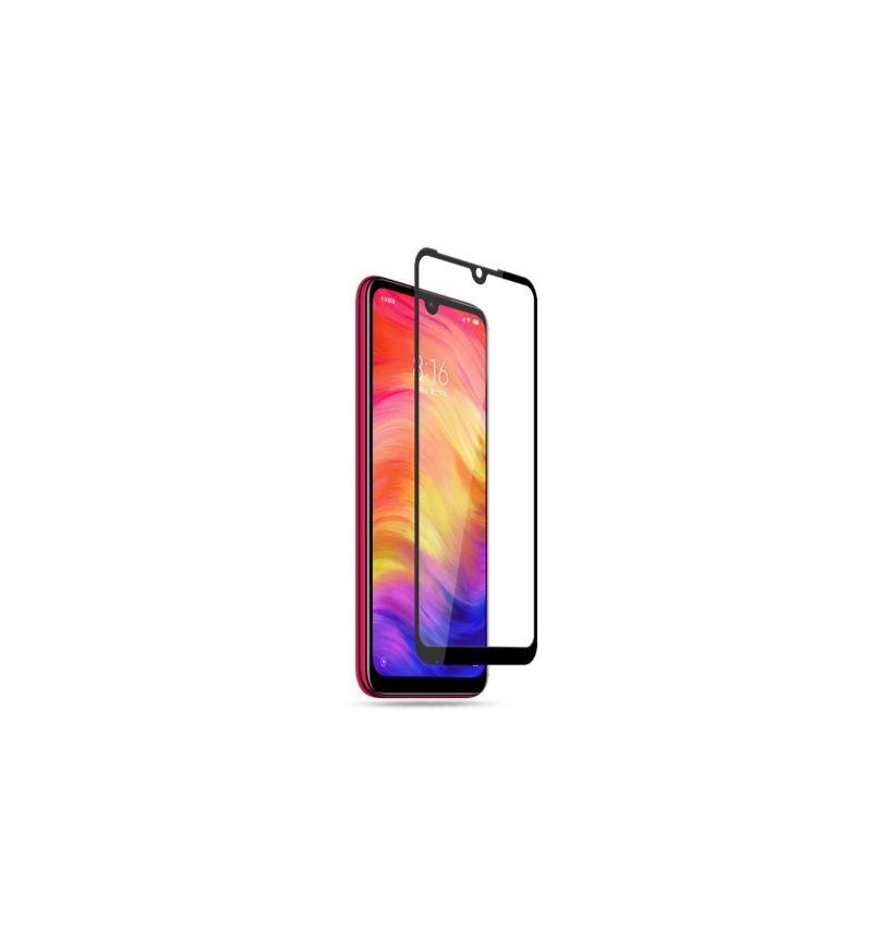 Xiaomi Redmi Note 7 – Ochranné Tvrzené Sklo V Plné Velikosti – Černá