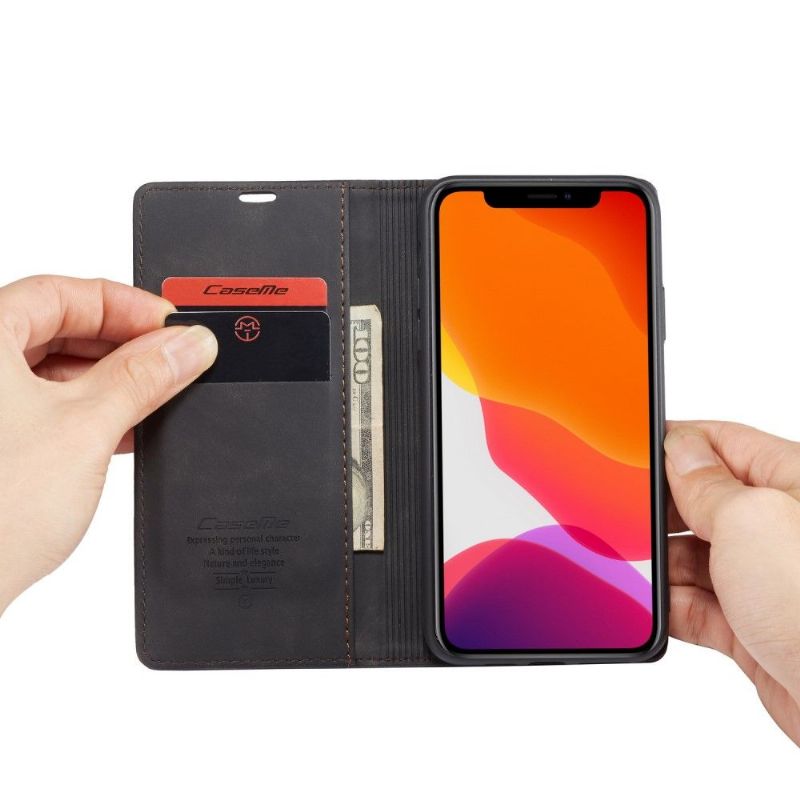Flipové Pouzdro Na iPhone 11 Pro Max Golia Z Imitace Kůže