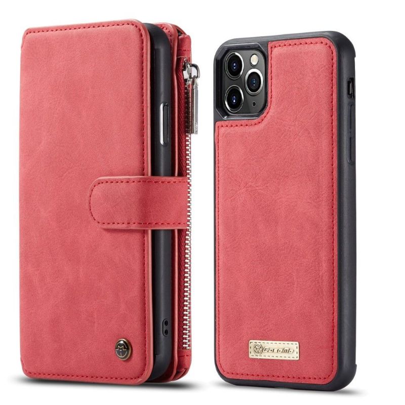 Kryt Flipové Pouzdro Na iPhone 11 Pro Max Peněženkové Pouzdro Odnímatelné Pouzdro