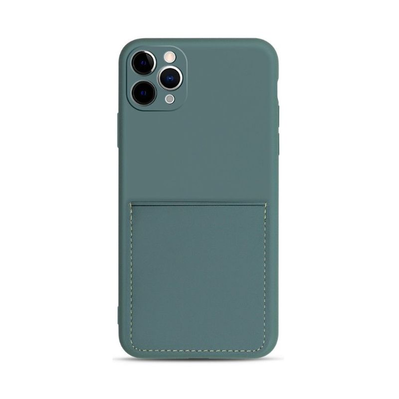 Kryt Na iPhone 11 Pro Max Držák Silikonové Karty Mia