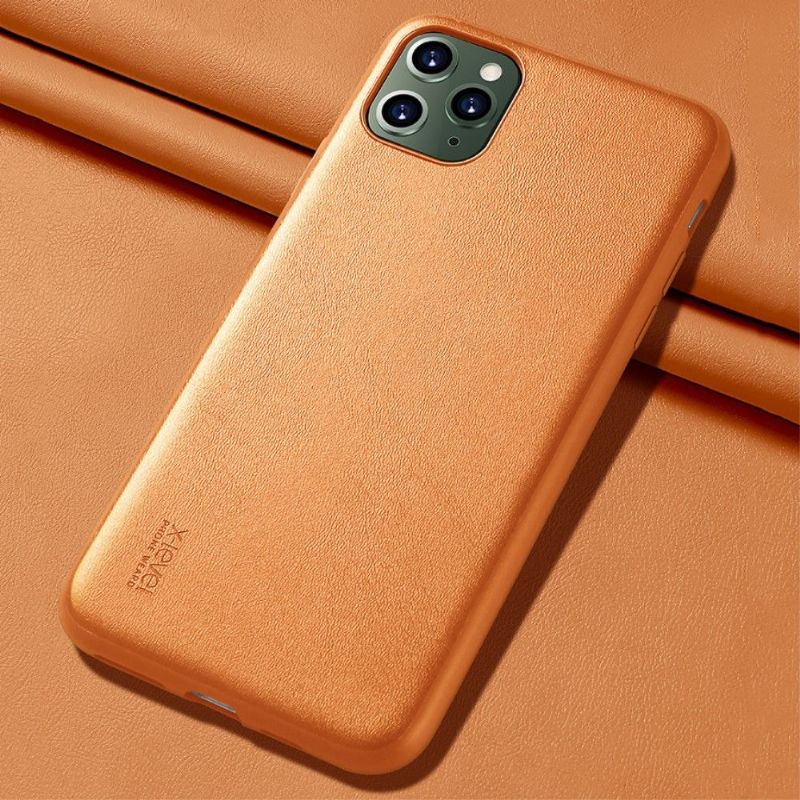 Kryt Na iPhone 11 Pro Max Imitace Kůže Úrovně X