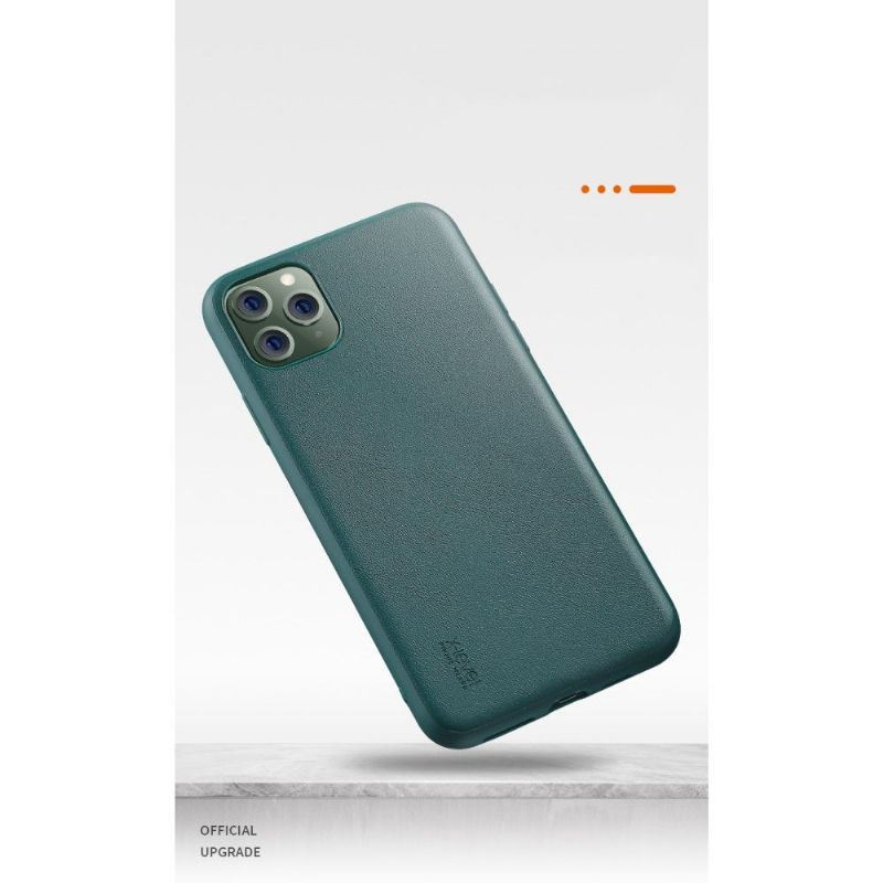 Kryt Na iPhone 11 Pro Max Imitace Kůže Úrovně X