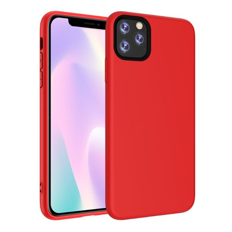 Kryt Na iPhone 11 Pro Max Jednoduchý Tekutý Silikon