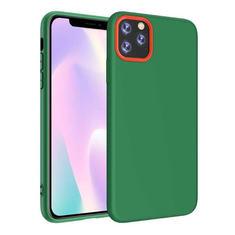 Kryt Na iPhone 11 Pro Max Jednoduchý Tekutý Silikon