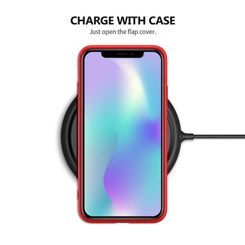 Kryt Na iPhone 11 Pro Max Jednoduchý Tekutý Silikon