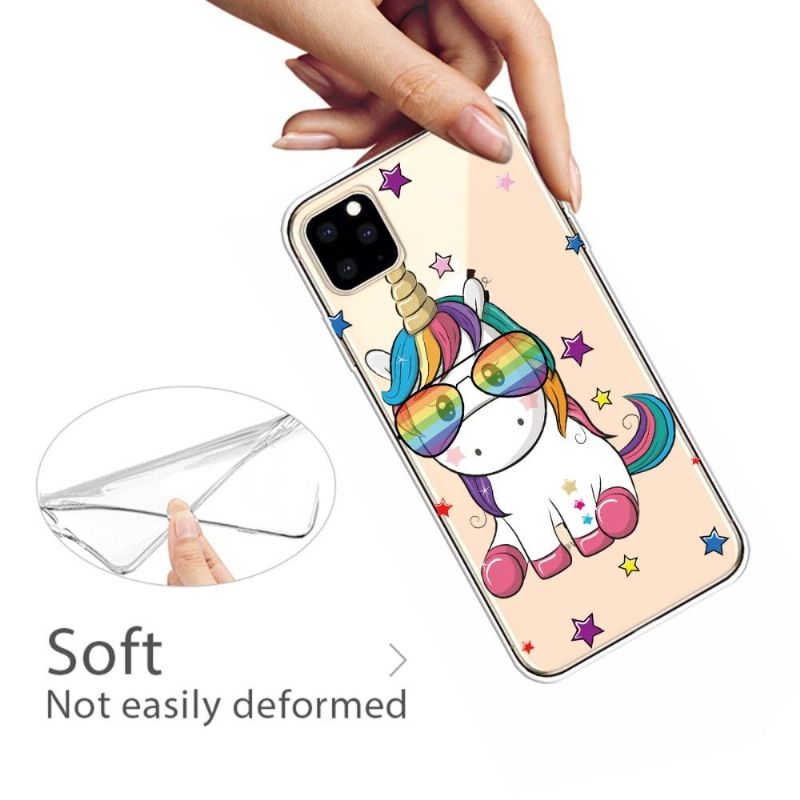Kryt Na iPhone 11 Pro Max Jednorožec S Brýlemi