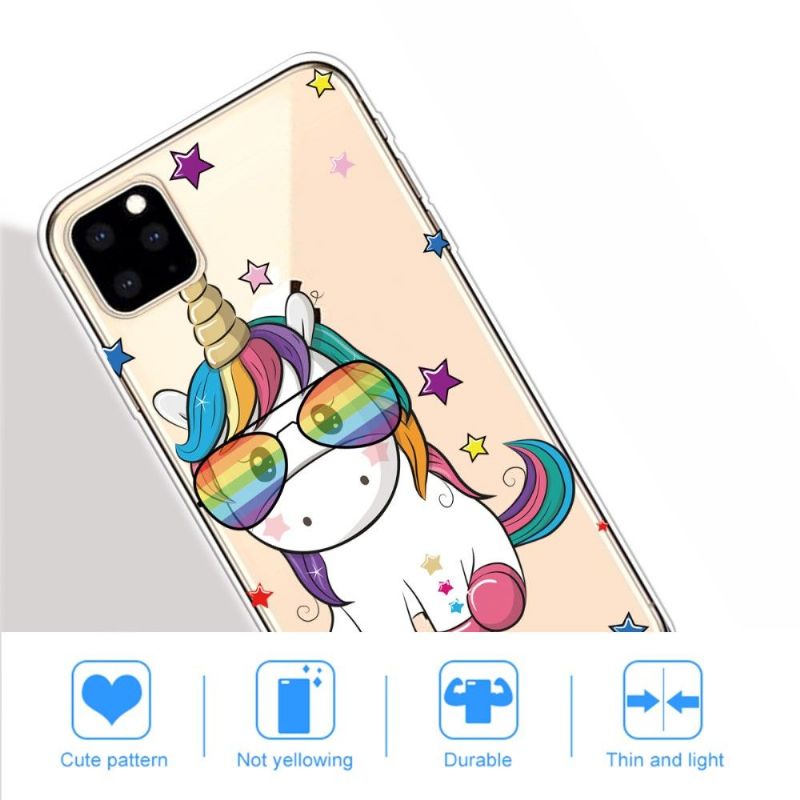 Kryt Na iPhone 11 Pro Max Jednorožec S Brýlemi