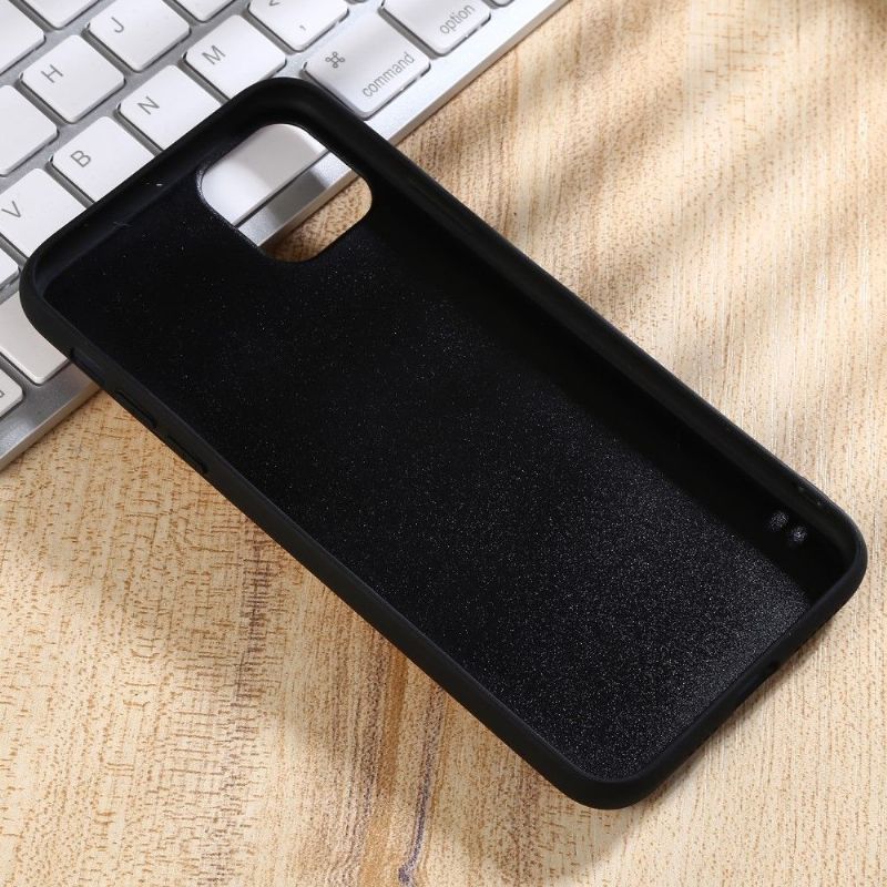 Kryt Na iPhone 11 Pro Max Kožený Efekt Nýtů
