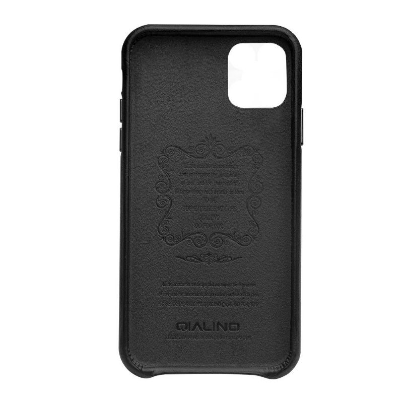 Kryt Na iPhone 11 Pro Max Kůže Qialino Premium