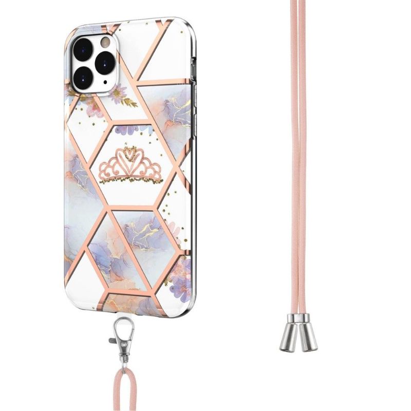 Kryt Na iPhone 11 Pro Max Na Lana Mramor A Koruna
