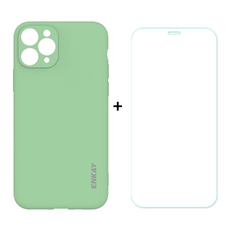 Kryt Na iPhone 11 Pro Max + Ochranná Fólie Z Tvrzeného Skla