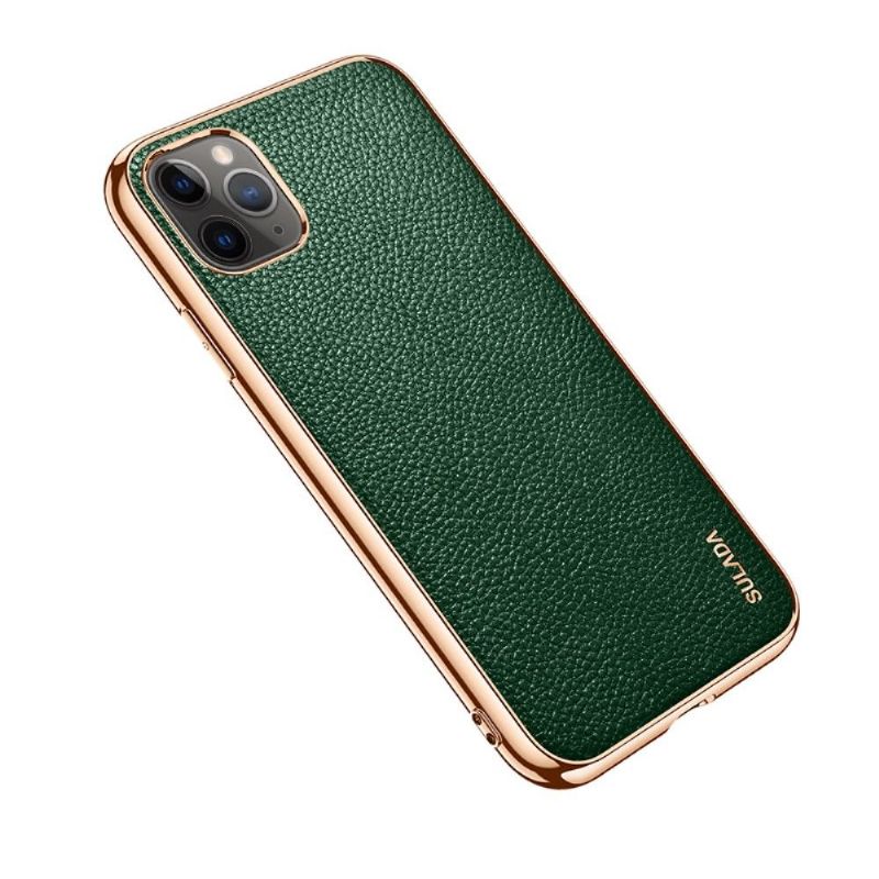 Kryty Na Mobil Na iPhone 11 Pro Max Efekt Zrnité Kůže Sulada