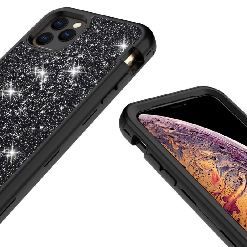 Kryty Na Mobil Na iPhone 11 Pro Max Glitter Shockproof Hybrid