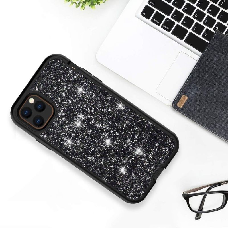 Kryty Na Mobil Na iPhone 11 Pro Max Glitter Shockproof Hybrid