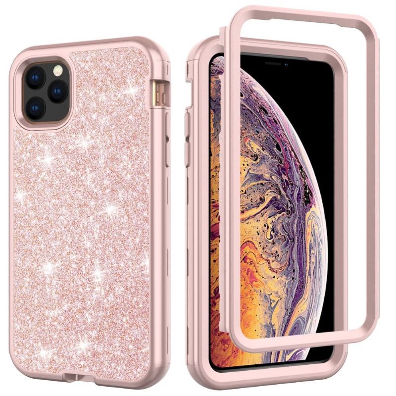 Kryty Na Mobil Na iPhone 11 Pro Max Glitter Shockproof Hybrid