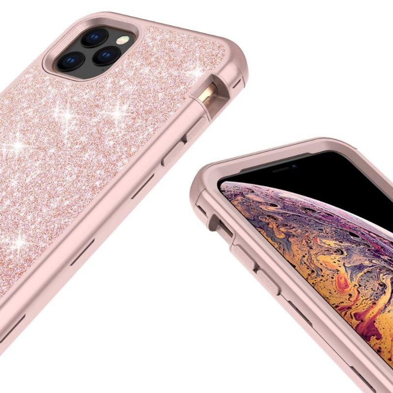 Kryty Na Mobil Na iPhone 11 Pro Max Glitter Shockproof Hybrid