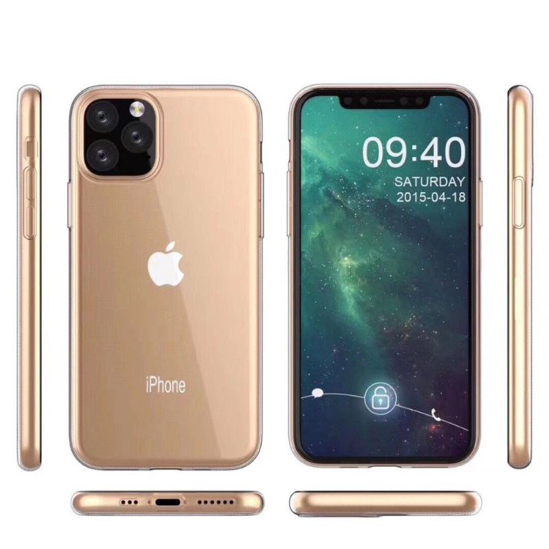 Kryty Na Mobil Na iPhone 11 Pro Max Čirý Silikon