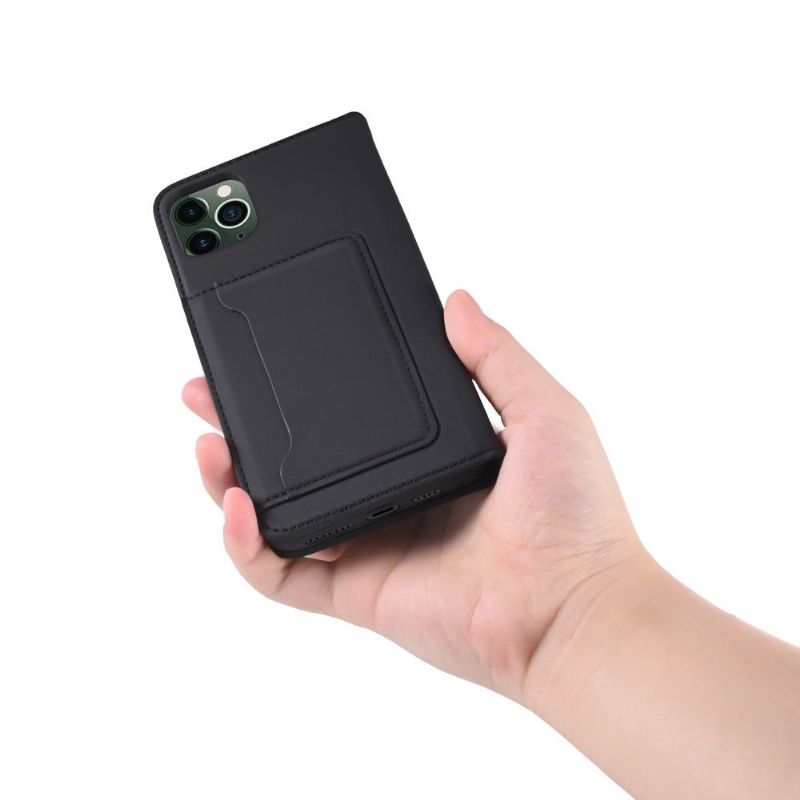 Pouzdra Na iPhone 11 Pro Max Flipové Pouzdro Měkký Dotek