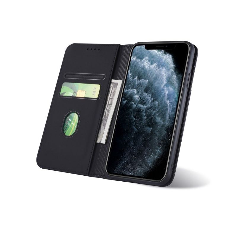 Pouzdra Na iPhone 11 Pro Max Flipové Pouzdro Měkký Dotek