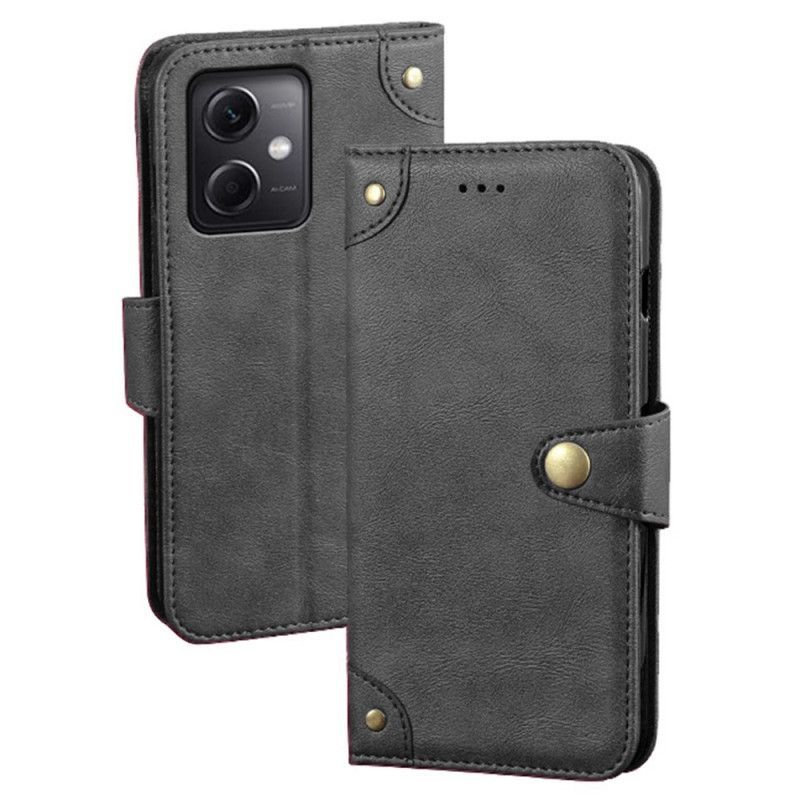 Flipové Pouzdro Na Xiaomi Redmi Note 12 5G Magnetické Tlačítko