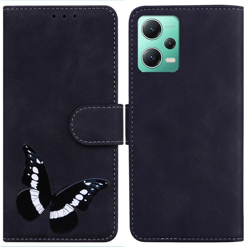 Flipové Pouzdro Na Xiaomi Redmi Note 12 5G Motýlí Design
