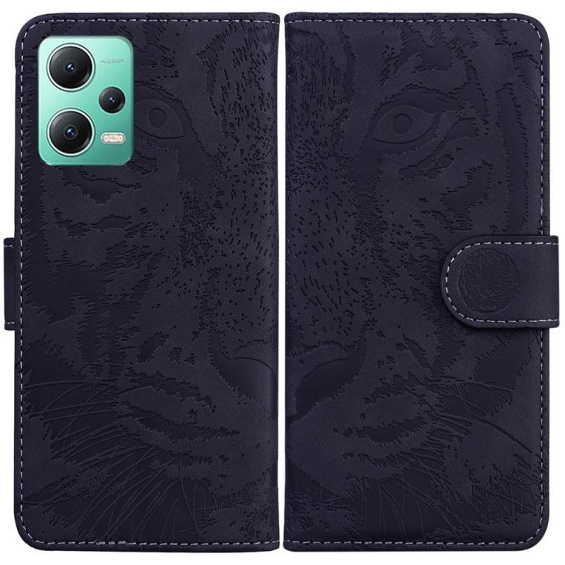 Flipové Pouzdro Na Xiaomi Redmi Note 12 5G Tygří Stopa