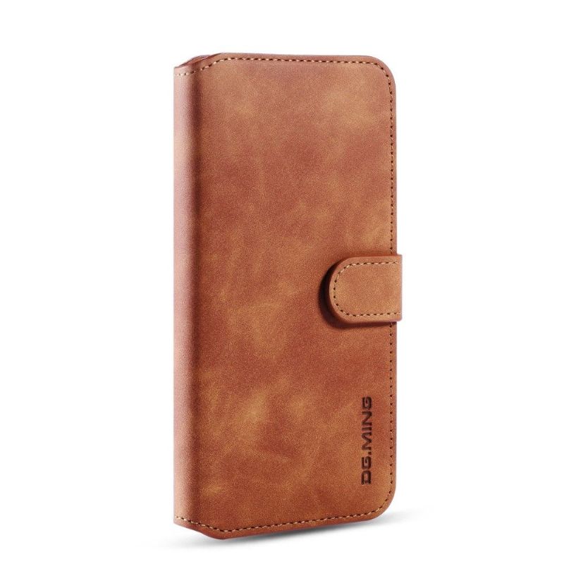 Flipové Pouzdro Na Xiaomi Redmi Note 8 Kůže V Retro Stylu Dg Ming