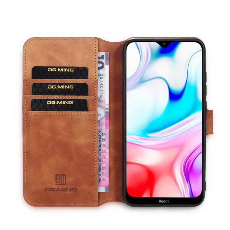 Flipové Pouzdro Na Xiaomi Redmi Note 8 Kůže V Retro Stylu Dg Ming