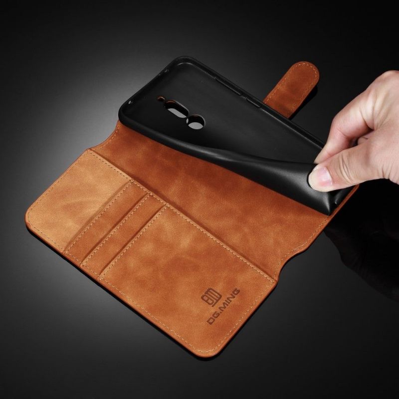 Flipové Pouzdro Na Xiaomi Redmi Note 8 Kůže V Retro Stylu Dg Ming