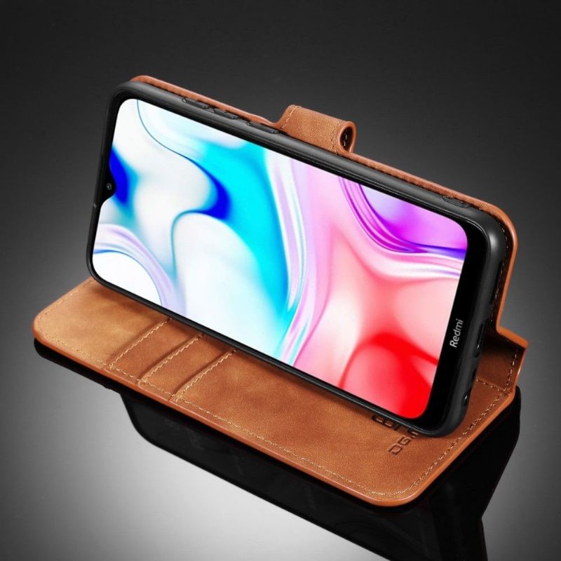 Flipové Pouzdro Na Xiaomi Redmi Note 8 Kůže V Retro Stylu Dg Ming