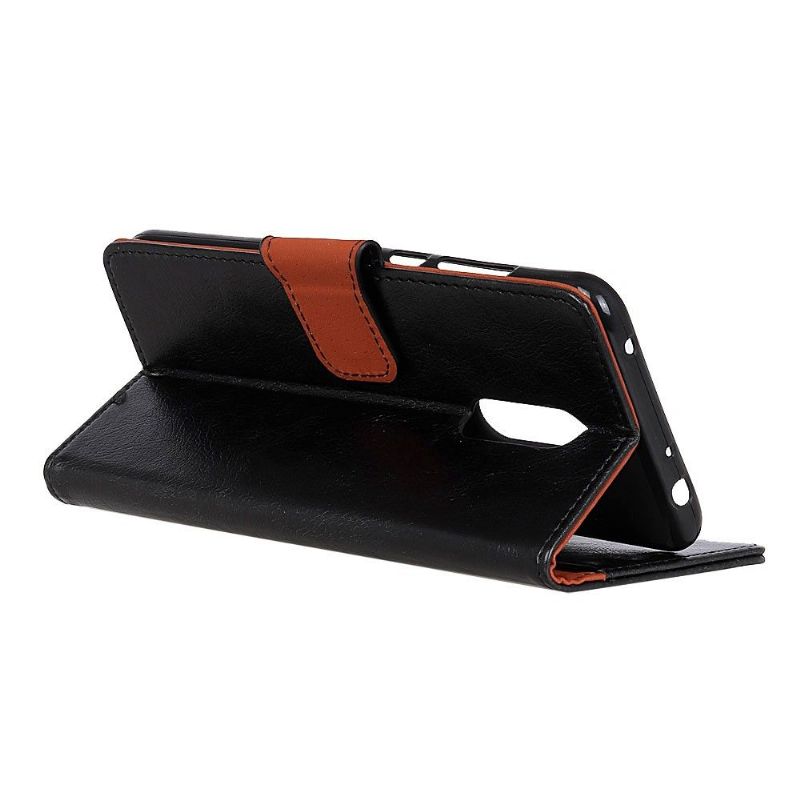 Flipové Pouzdro Na Xiaomi Redmi Note 8 Retro Kožený Efekt