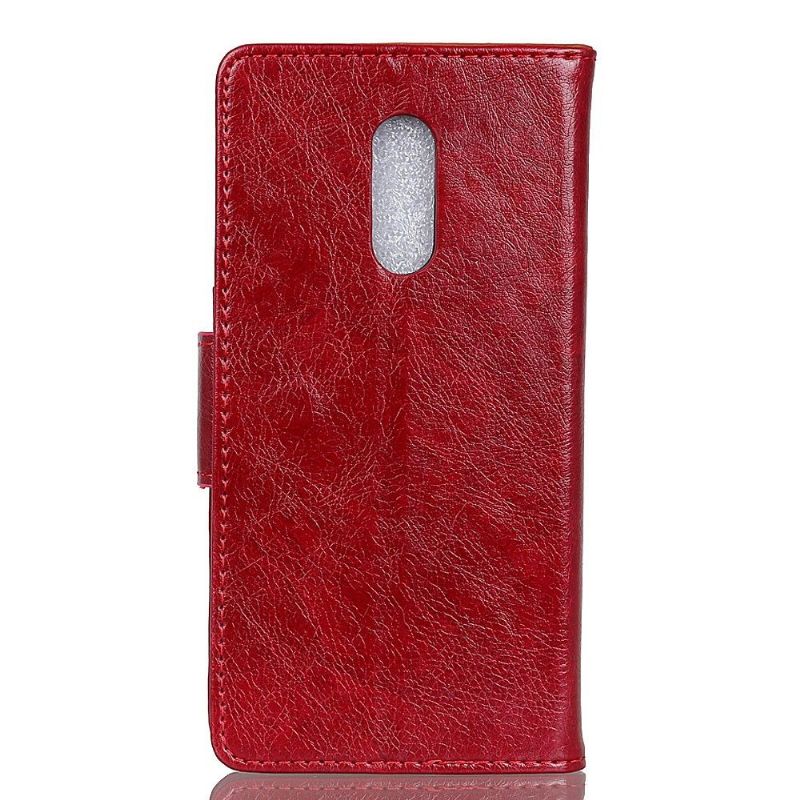 Flipové Pouzdro Na Xiaomi Redmi Note 8 Retro Kožený Efekt