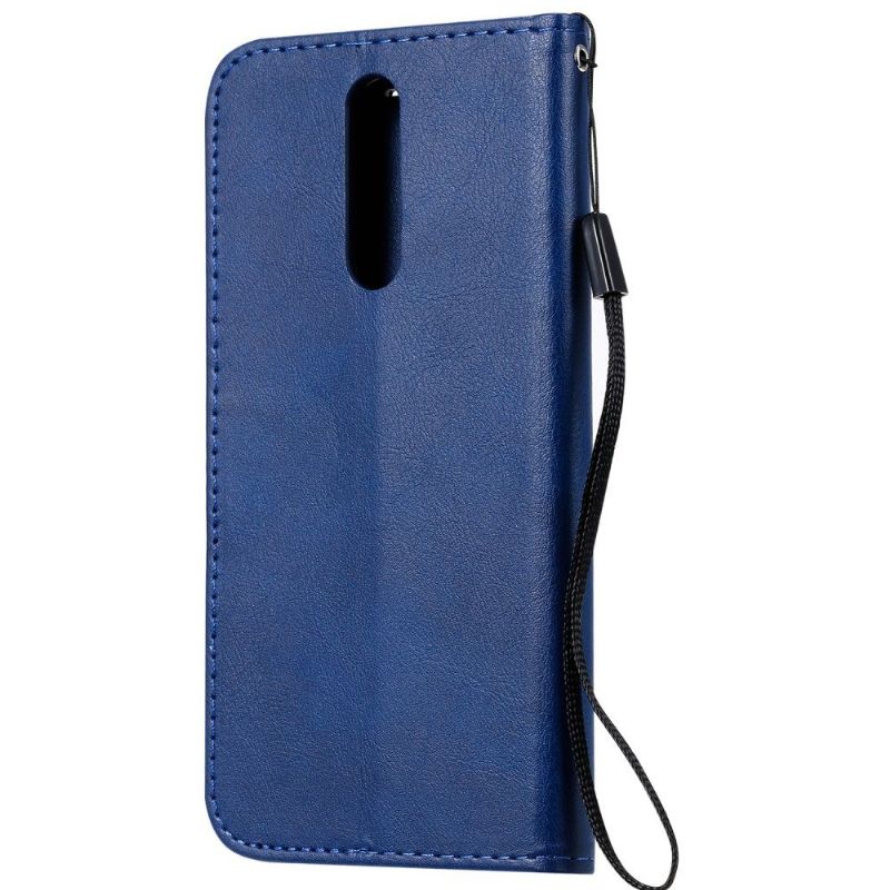 Flipové Pouzdro Na Xiaomi Redmi Note 8 Sylvette Umělá Kůže S Páskem