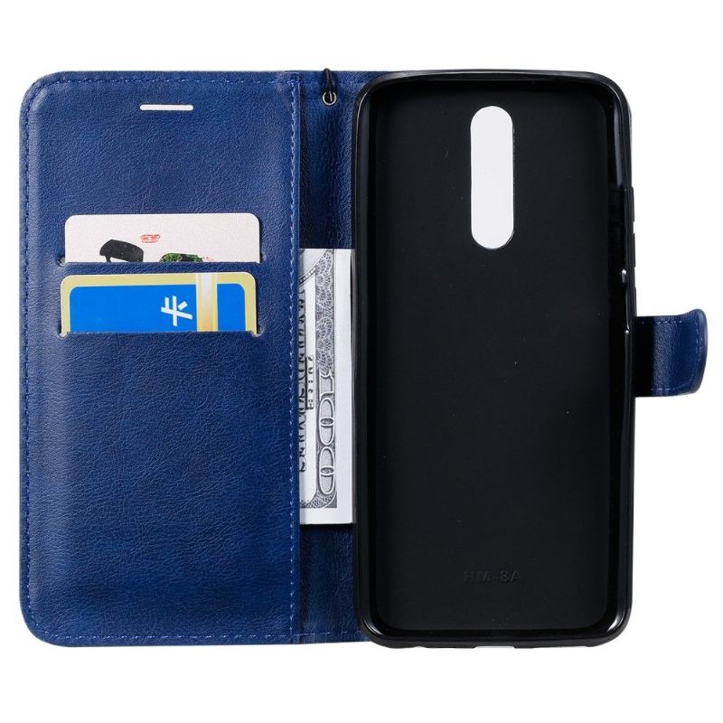 Flipové Pouzdro Na Xiaomi Redmi Note 8 Sylvette Umělá Kůže S Páskem