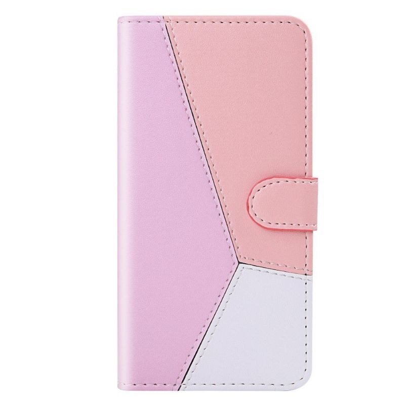 Flipové Pouzdro Na Xiaomi Redmi Note 8 Tříbarevná