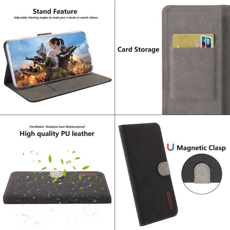 Pouzdra Na Xiaomi Redmi Note 8 Látkový Potah Evan