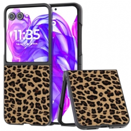 Kryt Motorola Razr 50 Ultra Leopardí Vzor