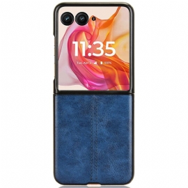Kryt Na Motorola Razr 50 Ultra Couture Leather Effect
