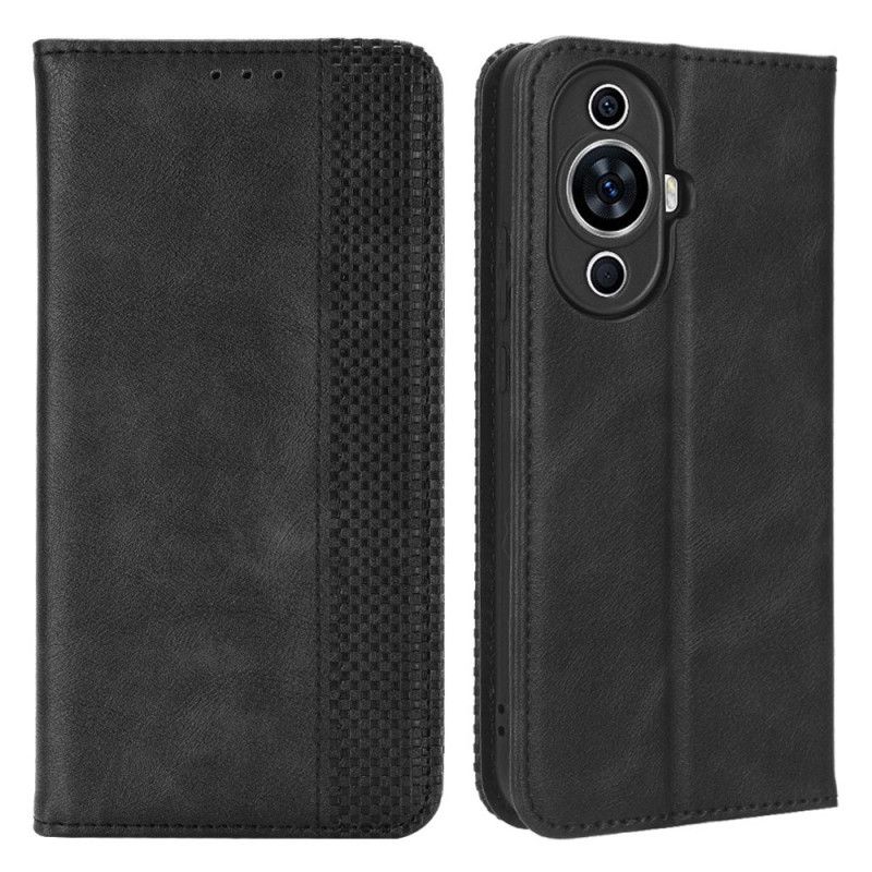 Kožené Pouzdro Huawei Nova 11 Pro Vintage Design