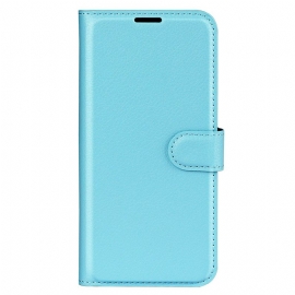 Kožený Kryt Huawei Nova 11 Pro Klasická Umělá Kůže Litchi