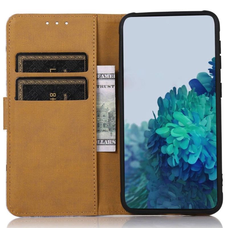 Flipové Pouzdro Na Samsung Galaxy M13 Eiffelova Věž A Dopis