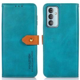Flipové Pouzdro Na Samsung Galaxy M13 Khazneh Bicolor Umělá Kůže