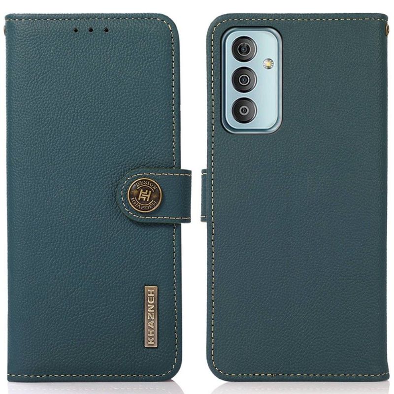 Flipové Pouzdro Na Samsung Galaxy M13 Klasická Kůže Khazneh