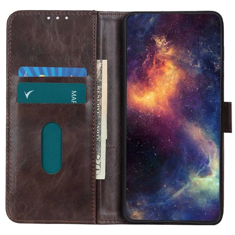 Flipové Pouzdro Na Samsung Galaxy M13 Melodie S Koženým Efektem Khazneh