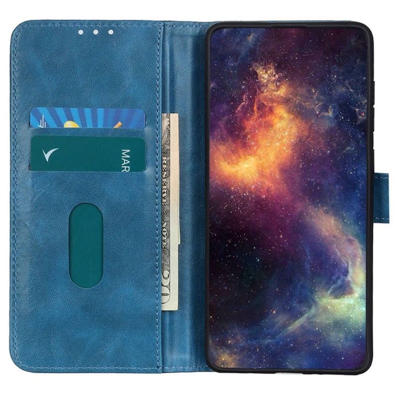 Flipové Pouzdro Na Samsung Galaxy M13 Melodie S Koženým Efektem Khazneh