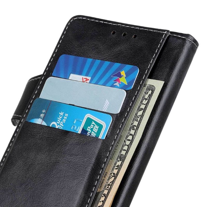 Flipové Pouzdro Na Samsung Galaxy M13 Odkryté Švy Ve Tvaru S