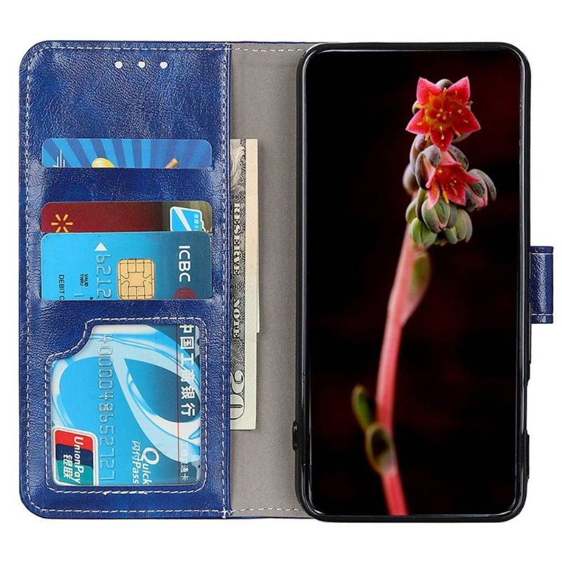 Flipové Pouzdro Na Samsung Galaxy M13 Prošívání S Luxusním Koženým Efektem
