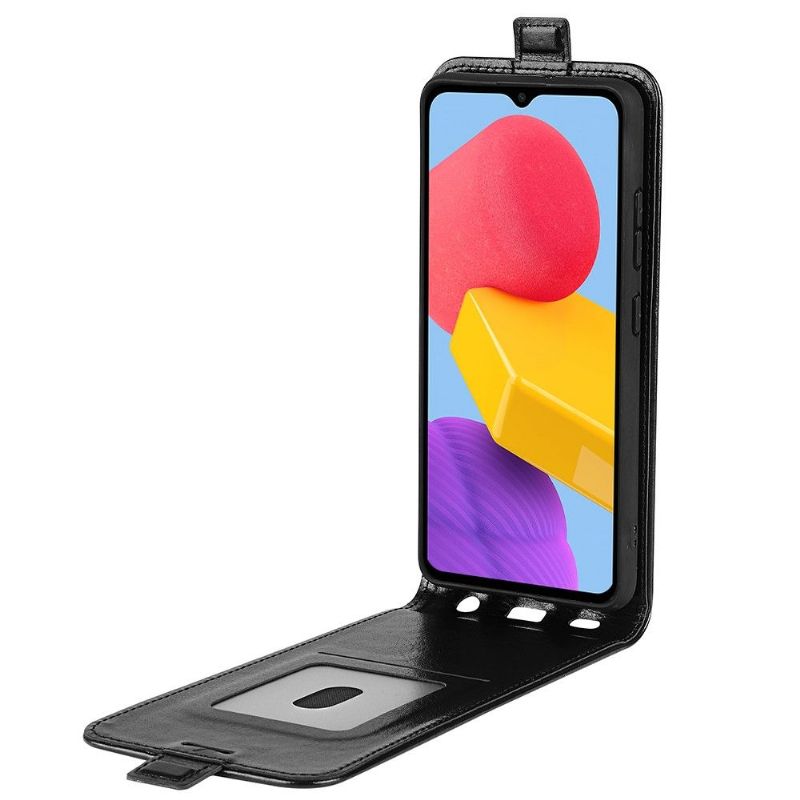 Kožené Pouzdro Na Samsung Galaxy M13 Flipové Pouzdro Vertikální Umělá Kůže