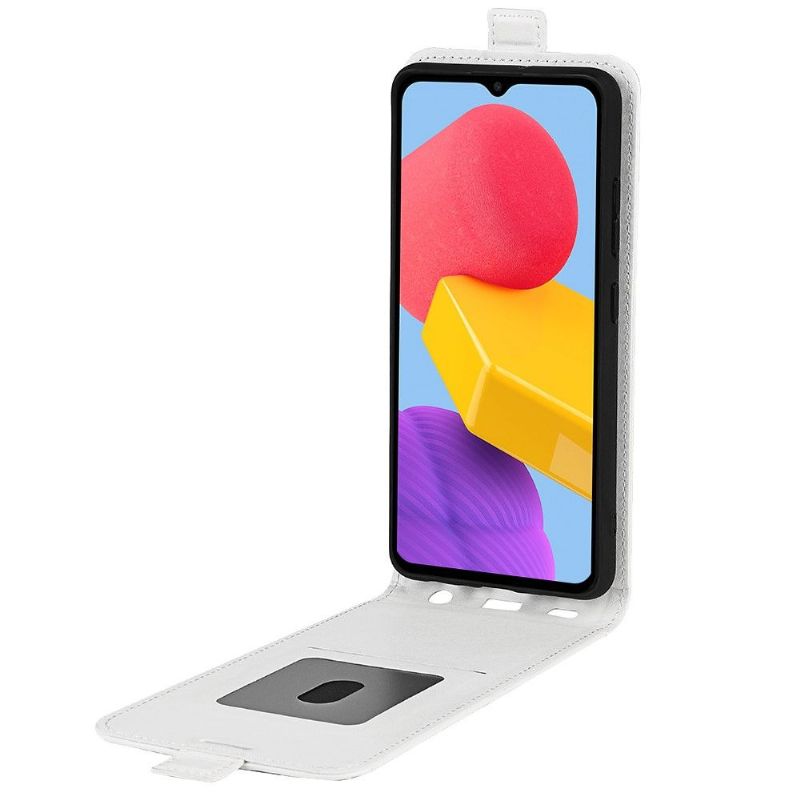Kožené Pouzdro Na Samsung Galaxy M13 Flipové Pouzdro Vertikální Umělá Kůže