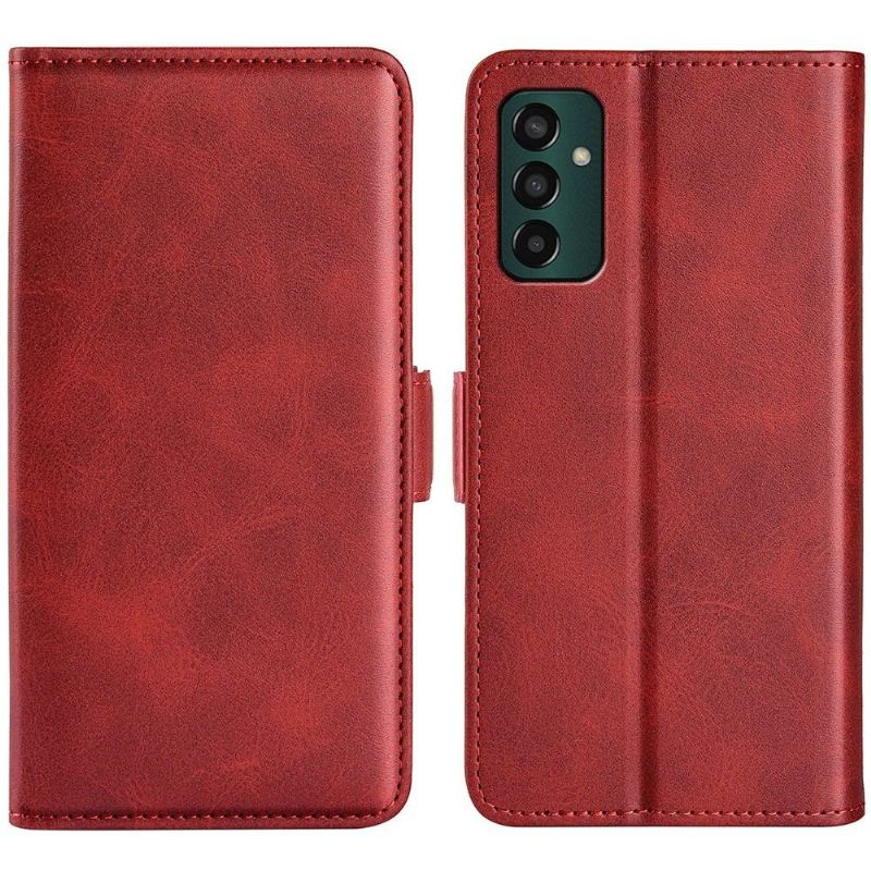 Pouzdra Na Samsung Galaxy M13 Peněženkové Pouzdro Matný Kryt Z Umělé Kůže